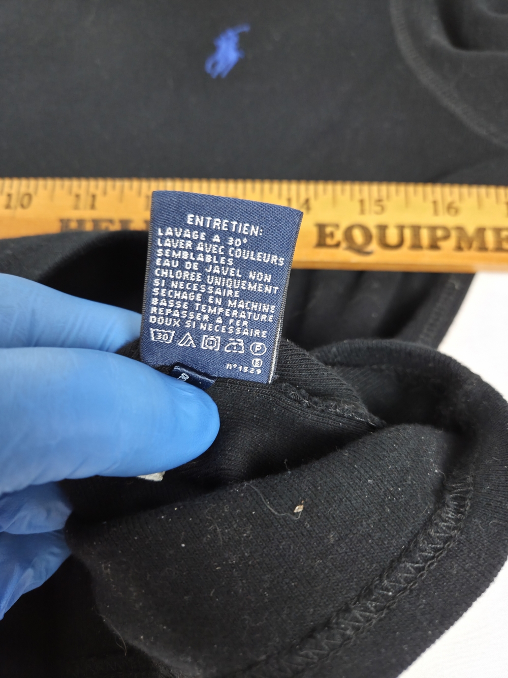 Ralph Lauren Black Long-Sleeve Sweater. - Picture 11 of 13